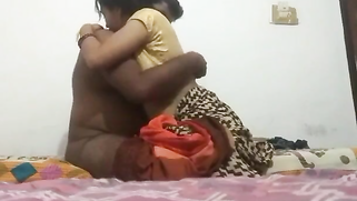 Naked Indian kisses the clothed stepsister to turn her on before XXX sesh | XXX Video on AllSex.XXX