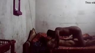 Camera is opposite the bed on which Indian lovers enjoy XXX fun | XXX Video on AllSex.XXX
