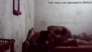 Camera is opposite the bed on which Indian lovers enjoy XXX fun | XXX Video on AllSex.XXX