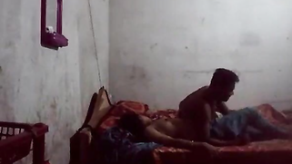 Camera is opposite the bed on which Indian lovers enjoy XXX fun | XXX Video on AllSex.XXX