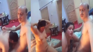 Bald Pakistani man holds camera filming XXX blowing by stepbro's wife | XXX Video on AllSex.XXX
