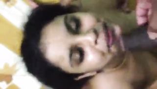 Fresh XXX liquid on face is all the cum-craving aunty needs so bad | XXX Video on AllSex.XXX