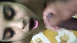 Fresh XXX liquid on face is all the cum-craving aunty needs so bad | XXX Video on AllSex.XXX