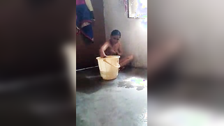 Pervert sneakily films XXX video of Telugu neighbor taking a bath | XXX Video on AllSex.XXX