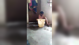 Pervert sneakily films XXX video of Telugu neighbor taking a bath | XXX Video on AllSex.XXX