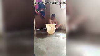 Pervert sneakily films XXX video of Telugu neighbor taking a bath | XXX Video on AllSex.XXX
