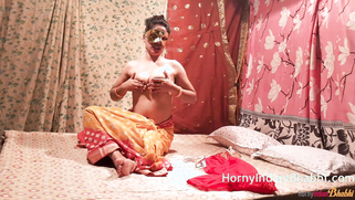 Macho of Indian origin and his bitch wear masks during XXX activity | XXX Video on AllSex.XXX