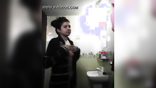 Camera is set in the bathroom where the Bangla reveals XXX parts | XXX Video on AllSex.XXX