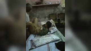 Man in white tank knows interesting XXX positions for sex with Desi | XXX Video on AllSex.XXX