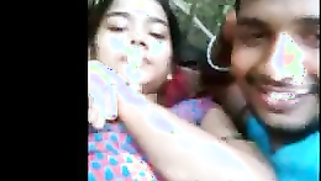 Fresh air makes the Indian couple excited and ready for XXX action | XXX Video on AllSex.XXX