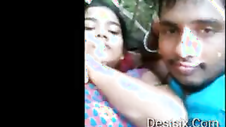 Fresh air makes the Indian couple excited and ready for XXX action | XXX Video on AllSex.XXX