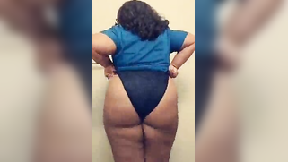 Amateur XXX video of the chubby lovely boasting about her curves | XXX Video on AllSex.XXX