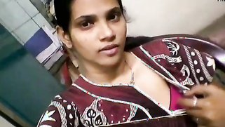 Indian girl exposes boobs and slit in her own homemade solo XXX porn | XXX Video on AllSex.XXX