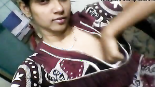 Indian girl exposes boobs and slit in her own homemade solo XXX porn | XXX Video on AllSex.XXX