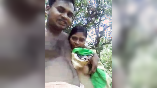 Boy makes Mallu whore lift sari up for amateur outdoor XXX striptease | XXX Video on AllSex.XXX