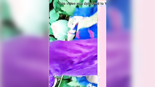 Young man films chubby in blue sari with XXX cum all over her twat | XXX Video on AllSex.XXX