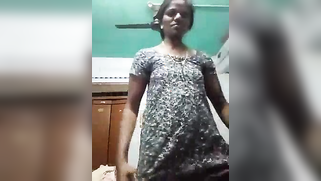 XXX job of Desi is to pull sari down and show naked titties on camera | XXX Video on AllSex.XXX