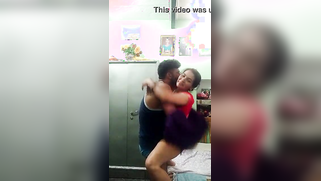 Chubby allows guy to give XXX pleasure to her standing up in kitchen | XXX Video on AllSex.XXX