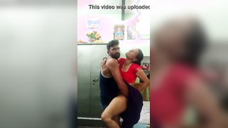 Chubby allows guy to give XXX pleasure to her standing up in kitchen | XXX Video on AllSex.XXX