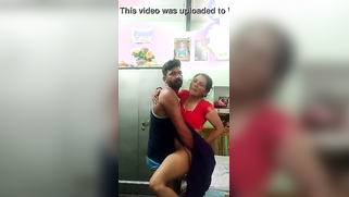 Chubby allows guy to give XXX pleasure to her standing up in kitchen | XXX Video on AllSex.XXX