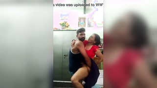 Chubby allows guy to give XXX pleasure to her standing up in kitchen | XXX Video on AllSex.XXX