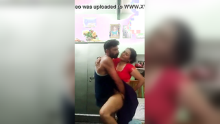 Chubby allows guy to give XXX pleasure to her standing up in kitchen | XXX Video on AllSex.XXX