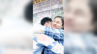 There's XXX place where chubby whore can kiss and show nice titties | XXX Video on AllSex.XXX