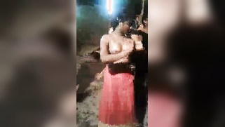 Charming Mallu girl took top off to for XXX topless dance on camera | XXX Video on AllSex.XXX