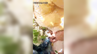 Playful aunty exposes her cherry to nephew during XXX walk in the park | XXX Video on AllSex.XXX