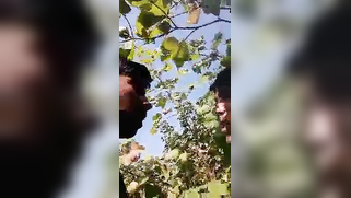 Playful aunty exposes her cherry to nephew during XXX walk in the park | XXX Video on AllSex.XXX