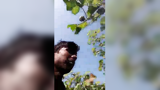 Playful aunty exposes her cherry to nephew during XXX walk in the park | XXX Video on AllSex.XXX