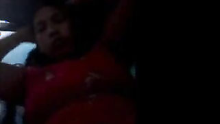 Indian possessor of natural hooters takes them to light in XXX porn | XXX Video on AllSex.XXX