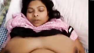 Chubby has natural twins to brag about during XXX sex with cameraman | XXX Video on AllSex.XXX