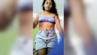 Mallu reveals breasts and back door in amateur XXX video at dorm room | XXX Video on AllSex.XXX