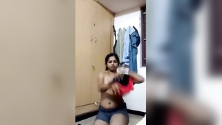Desi MILF in sexy outfit is prepared for XXX striptease on camera | XXX Video on AllSex.XXX