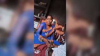 XXX model in blue Mallu sari touches cock and gives a blowjob to boy | XXX Video on AllSex.XXX