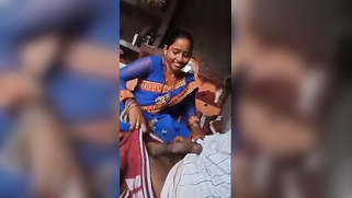 XXX model in blue Mallu sari touches cock and gives a blowjob to boy | XXX Video on AllSex.XXX