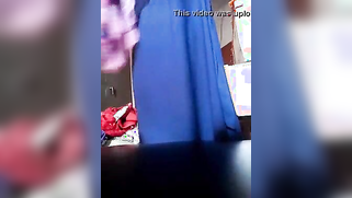 Hidden camera films XXX video of chubby slowly taking blue sari off | XXX Video on AllSex.XXX