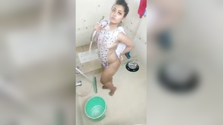 Mallu touches her own naked boobies in th bathroom for XXX viewers | XXX Video on AllSex.XXX