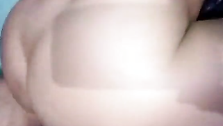 Chubby in purple bra gets on top of man to receive his XXX tool inside | XXX Video on AllSex.XXX