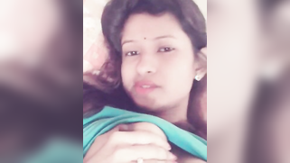 Half-naked Mallu lies on bed and films her naked boobies in XXX porn | XXX Video on AllSex.XXX