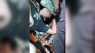 Chubby housewife is horny for slow XXX humping with the condom on