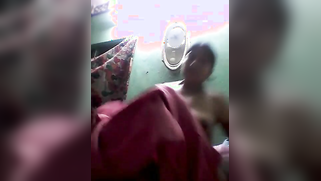 Tamil housewife seductively touches saggy tits and XXX pussy on cam | XXX Video on AllSex.XXX