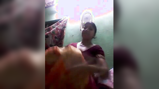 Tamil housewife seductively touches saggy tits and XXX pussy on cam | XXX Video on AllSex.XXX