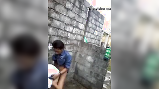 Outdoor XXX video of young Desi boy having sex with neighbor's daughter | XXX Video on AllSex.XXX