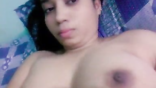 During video chat chubby Tamil girl shows XXX peach that misses cock