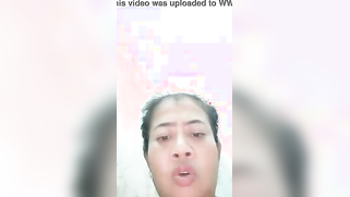 Chubby Desi aunty with saggy tits rubs XXX peach during video call | XXX Video on AllSex.XXX