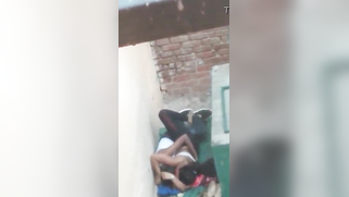 Pervert peeps on horny Desi lovers who have XXX chudai on the rooftop | XXX Video on AllSex.XXX