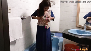 Playful Indian Bhabhi performs XXX show during fun in the bathroom | XXX Video on AllSex.XXX