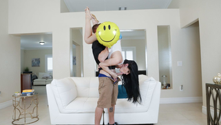 Brunette sister Jessica Jewels has XXX SEX with brother as punishment